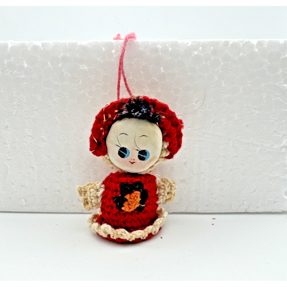 AMIGURUMI Miniature, 2" Japanese Crochet Knitted Doll‎ Ornament